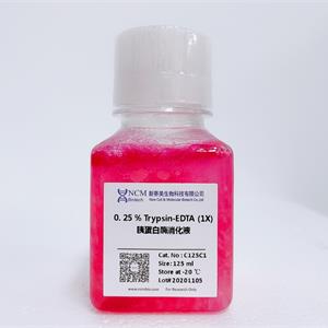 胰蛋白酶消化液（0.25%Trypsin-EDTA,1X）
